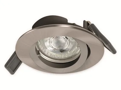 Produktbild von LEDVANCE Recess Set, Einbaustrahler, GU10, 1 Glühbirne(n), 4,3 W, 2700 K, Nickel