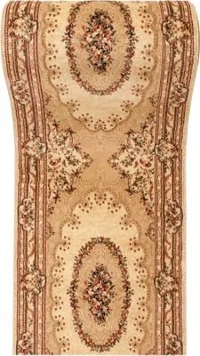 Produktbild von Teppichläufer Läufer Orient Orientalisch Muster, 5889a-cream, Creme, 90 x 650 cm