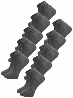 Produktbild von Tazzio Herren Sneaker Socken 10er-Pack A906 (Anthrazit, 39-42)