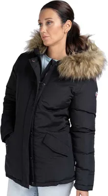 Immagine prodotto di Giacca invernale da donna con cappuccio KIMMERIDGE Nero XL Lonsdale