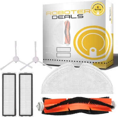 Obrázek produktu pro Sada příslušenství (náhradní díly) pro robotický vysavač Dreame L10 Pro (1x hlavní kartáč, 2x filtry, 2x hadříky, 2x boční kartáče)