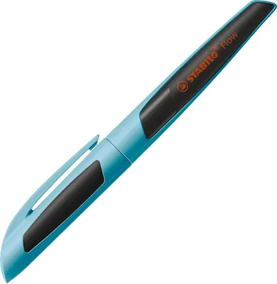 Image de Stylo à bille STABILO Flow 6031/3-41 noir/bleu clair