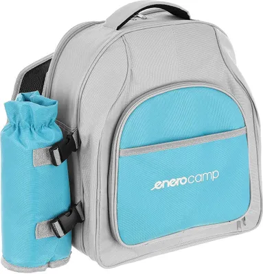 Image de Sac à dos de pique-nique isotherme bleu-gris 25 l, January Camp