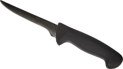 Ausbeinmesser 14 cm, schwarz, gestanzt, spülmaschinengeeignet