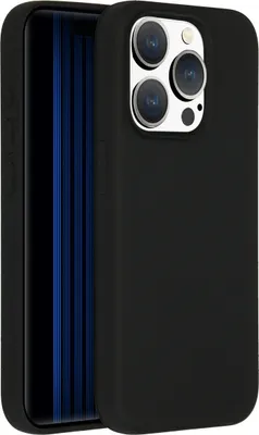 Produktbild von Accezz Liquid Silikoncase mit MagSafe iPhone 15 Pro - Schwarz