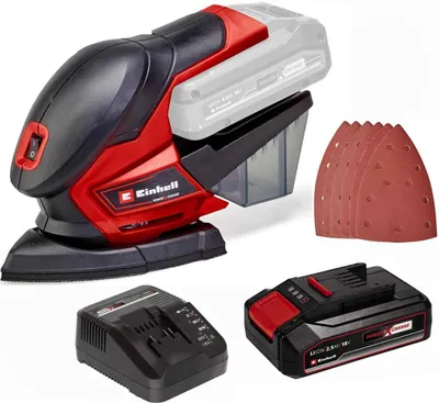 Produktbild von Einhell Akku-Schwingschleifer TC-OS 18/187 Li mit Akku 2,5 Ah