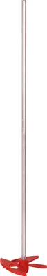 Imagen del producto de Mezclador de pintura - Broca de 10 mm - 60 x 350 mm - Hasta 5 kg - Plateado y rojo