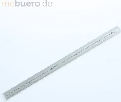 Produktbild von Edelstahl-Lineal rostfrei 45 cm.