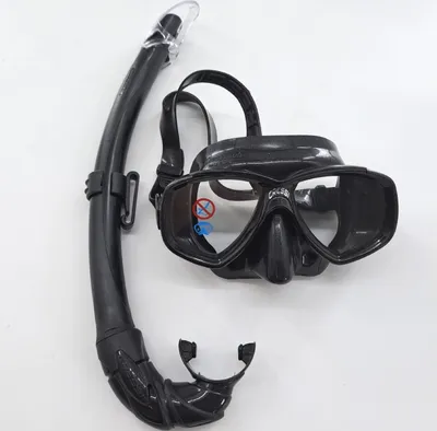 Image de Cressi Perla - Ensemble masque et tuba unisexe adulte Perla Mexico noir/noir taille unique