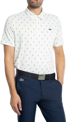 Produktbild von Lacoste Bedrucktes Golf-Poloshirt mit UV-Schutz, Weiß S