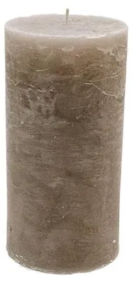 Imagen del producto de Vela decorativa "Branded" de Stumpenkerze, diámetro 10 cm, altura 20 cm, material: piedra, duración aproximada: 140 horas.