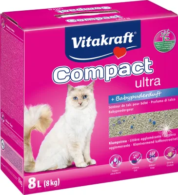 Obrázok produktu pre Vitakraft stelivo pre mačky Compact ultra Plus - 8 kg