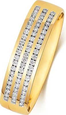 Produktbild von 9 Karat (375) Gold 6mm Slight Court Form Diamant Trauring/Ehering/Hochzeitsring Brillant-Schliff 0.32 Karat HI - SI3-I1, 65 (20.7); TRS368249KYRSW