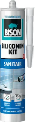 Immagine prodotto di Sigillante siliconico per impianti sanitari 300 ml Tubetto trasparente Sigillante siliconico Meuwissen