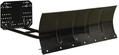 Productafbeelding van Sneeuwploeg ATV - Ploegblad ATV - Sneeuw Ruimen - Universeel ATV Montagesysteem - 115x38 cm - Zwart