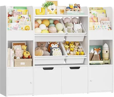 Imagen del producto de Silecomplaza: Set de 6 cajas organizadoras, ideal para guardar juguetes en la habitación infantil
