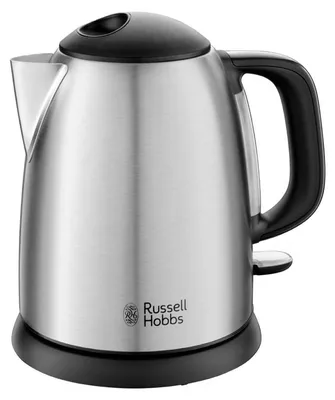 Image de Bouilloire électrique Russell Hobbs 24991-70 1 L Acier inoxydable noir 2400 W