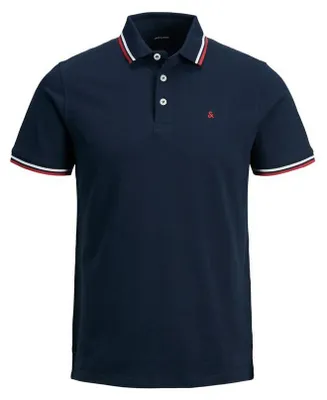 Immagine prodotto di jack and jones polo uomo jack and jones 12136668 paulos navy blazer/slim fit