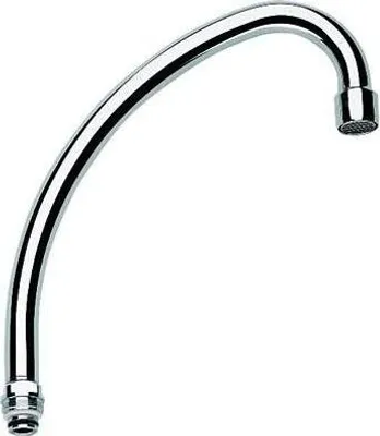 Produktbild von Grohe Costa HU-Auslauf M22x1 Ausladung 185 mm für Spültisch-Einlochbatterie chrom - 13073000