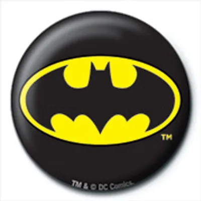 Image de DC Comic - Badge bouton - Logo Batman