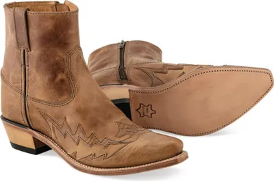 Produktbild von Old West Leder Westernreitstiefel Westernstiefel Herren Odessa, Größe:46