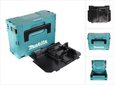 Obrázek produktu pro Systémový kufr Makita MAKPAC 2 - s vložkou 837916-4 pro šroubováky BHP / DHP / BDF / DDF / BTD / DTD