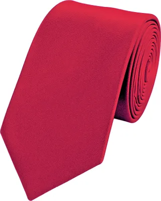 Produktbild von Fabio Farini - 1 Stück Herren Krawatte Rot - verschiedene Rote Männer Schlips in 6cm Schmal (6cm), Rot - Exotic Red