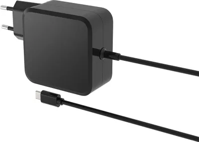 Zdjęcie produktu dla Szybka ładowarka USB z technologią Gan Fast - 1 wyjście - Kabel USB-C - 100W