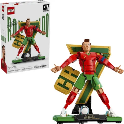 Immagine prodotto di Edizioni LEGO Cristiano Ronaldo Leggenda del Calcio 43016 Figurina da Collezione