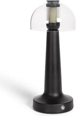 Produktbild von Tragbare LED Tischlampe mit wiederaufladbarem USB Akku Orsha Schwarz