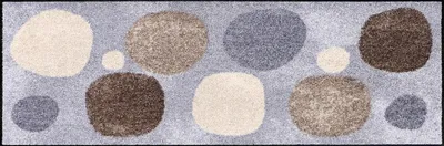 Produktbild von Salonloewe Fußmatte Broken Dots" grau-beige 25x75 cm"