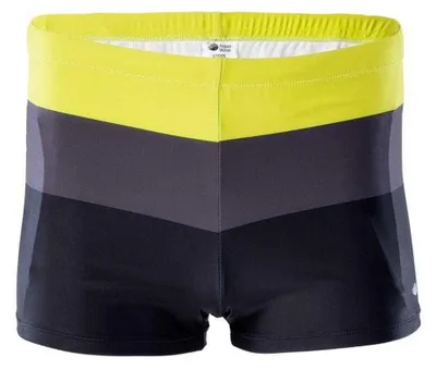 Productafbeelding van Aquawave - Zwemshort voor heren, model PP15251 (XL) (zwart/geel)