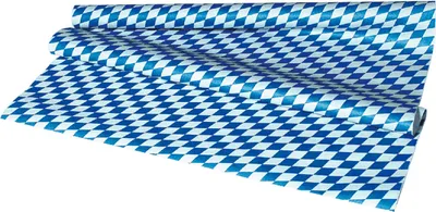 Produktbild von Bayern Papiertischdecke 1 m breit 10 m lang