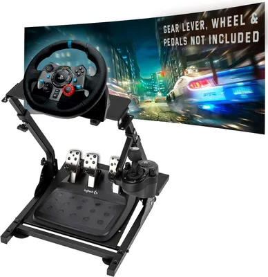 Produktbild von Universelle Lenkradhalterung - Lenkradständer - Pedalständer - Schalthebelhalterung - Simracing-Rahmen