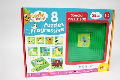 Image de Lisciani Carotina puzzle progres8 Farma 95483
