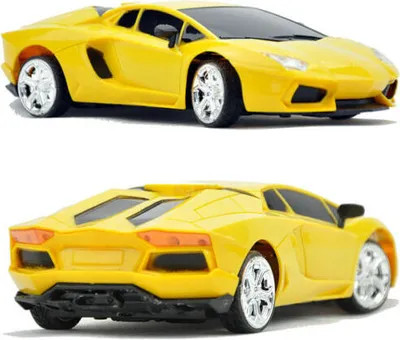 Produktbild von 1:20/22cm RC Funk Ferngesteuertes Auto Ferngesteuert Kinderauto mit Fernsteuerung (Gelb)
