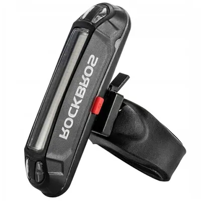 Obrázek produktu pro Rockbros A54Bk Zadní Světlo Na Kolo + Micro Usb Kabel - Usb-A - Černá