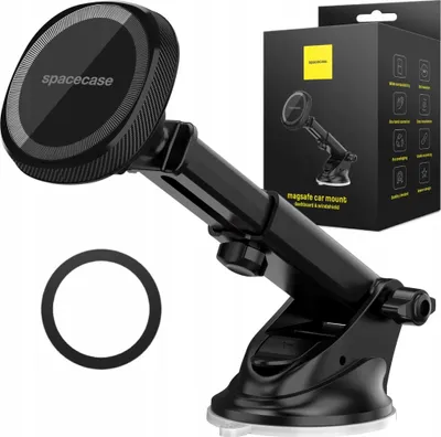 Immagine prodotto di SPACECASE Supporto per auto SC06 Cruscotto/parabrezza Magsafe Nero