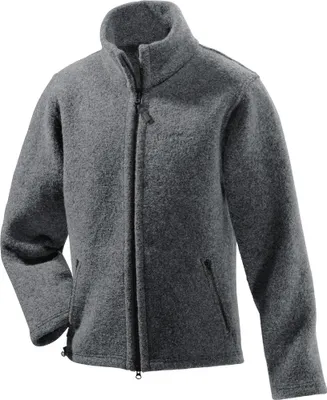 Produktbild von Mufflon Herrenjacke Mu-Jakob W300 aus 100% gewalkter Schurwolle, Farbe fels, Größe XL