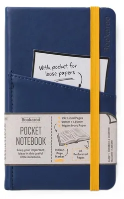 Produktbild von A6 Bookaroo Journal Tasche navy blau