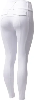 Produktbild von Horze Leonie Damen Vollbesatzreithose  , Weiß, 32