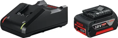 Produktbild von 18V Ersatzakku + Ladegerät Akku Starter-Set: 1x GBA 4.0 Ah & GAL 18V-40