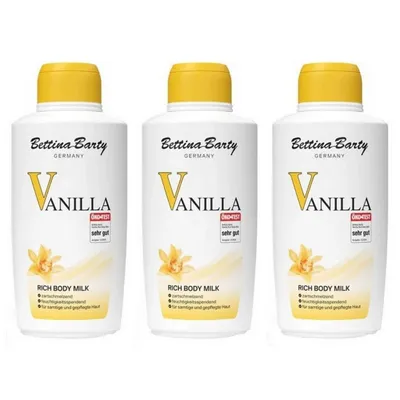 Produktbild von Bettina Barty Vanilla Rich Body Milk 3 x 500 ml