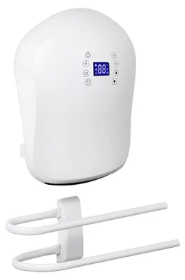 Obrázek produktu pro Elektrický ručníkový sušák, 2000 W, s dvojitou tyčí na ručníky