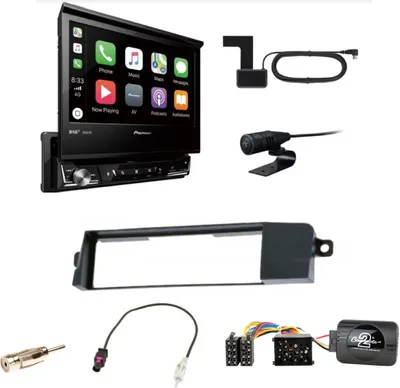 Produktbild von Pioneer AVH-Z7200DAB Digitalradio Bluetooth Autoradio Einbauset für BMW 3er E46