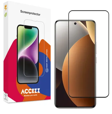 Productafbeelding van Accezz Gehard Glas Full Cover Screenprotector voor de Xiaomi Redmi Note 15 Pro (4G)