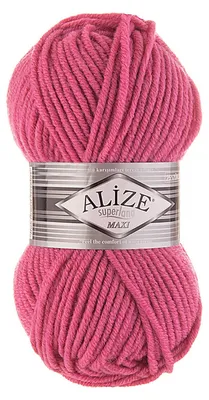 Strickgarn Strickwolle ALIZE SUPERLANA MAXI 455 178 bubblegum