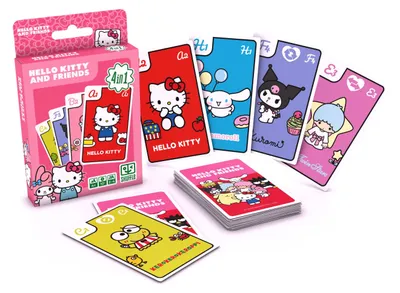 Produktbild von Hello Kitty & Friends - Quartett 4-in-1