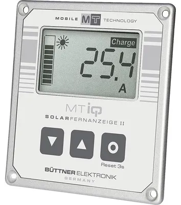 Produktbild von Solar-Fernanzeige MT II für Solarregler - Silber