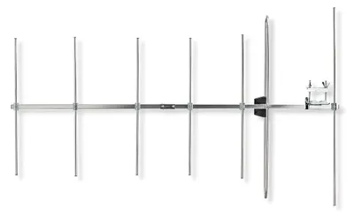 Produktbild von Nedis Außenantenne - VHF - Empfangsbereich: ≥50 km - Verstärkung dBi (bei Antennenkabel): 13 dB - 75 Ohm - Antennenlänge: 1348 mm - Aluminium